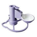 Pumpless Stainless Steel Cat Water Fountain - The Best Filterless Cat Water Fountain, Adjustable Stand, Pure Cat Water Fountain Dispenser for Standard Bottles